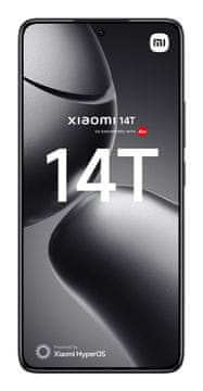 shumee Pametni telefon Xiaomi 14T 12/256 GB, titan črne barve