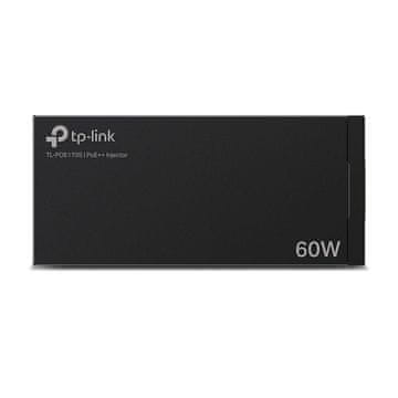 slomart TP-Link PoE++ napajalni injektor adapter, 60W, črn