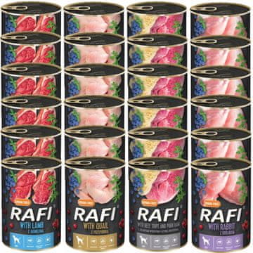 shumee Mokra hrana za pse RAFI MIX 24x400g