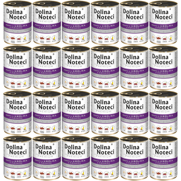 shumee Dolina Noteci Zajec in brusnica 24x400g