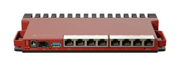 Mikrotik Žični usmerjevalnik Mikrotik L009UiGS-RM, 2,5 GbE, 1 GbE, rdeč