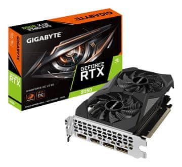 shumee Grafična kartica Gigabyte RTX 3050 WINDFORCE OC 6GB V2