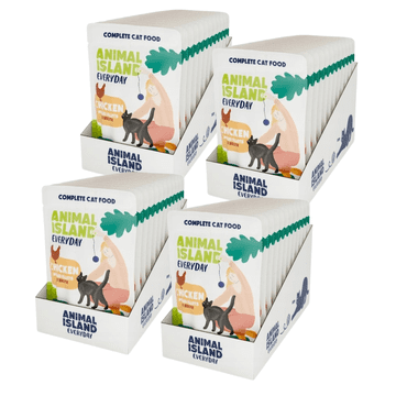 shumee ANIMAL ISLAND Piščančji file za mačke 48 x 85 g