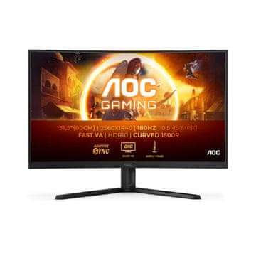 shumee AOC LED monitor 31,5 CQ32G4VE 180 Hz