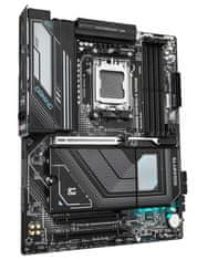 Gigabyte GIGABYTE B850 GAMING X WIFI6E Matična plošča - AMD Ryzen 9000 serije CPU, 12+2+2 fazni digitalni VRM, do 8200MHz DDR5 (OC), 1xPCIe 5.0 + 2xPCIe 4.0 M.2, 2.5LAN, WIFI 6E, USB 3.2 Gen 2x2