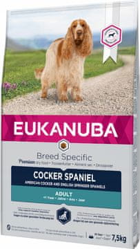 shumee Eukanuba Dog Dry Breed Specific suha hrana za pse vseh pasem koker španjelov 7,5 kg