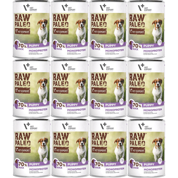 shumee VetExpert Raw Paleo raca konzerva za mladičke 12 x 400 g