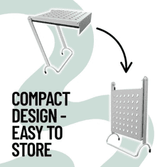Smania Nastavljiva stopnica za lestve StepLad | Zložljiva stopnica | Prenosna delovna stopnica