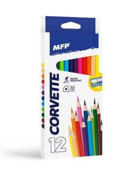 MFP Trikotne barvice z ostičem - 12 kosov