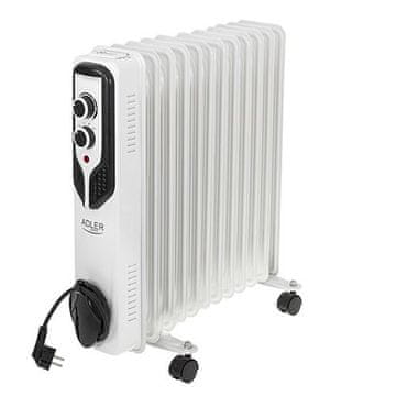Adler AD7817 oljni radiator, 11 reberni, 2500 W