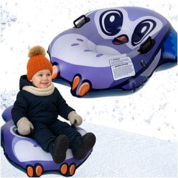 Ikonka Aga Napihljiv tobogan Pingvin