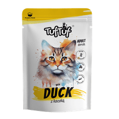 shumee TufTuf MOKRA HRANA ZA MAČKE VREČKE Z MEŠANICO 4 OKUSI 40 x 100 g