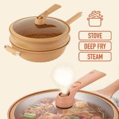 Cool Mango Vsestranska wok ponev – Claywok