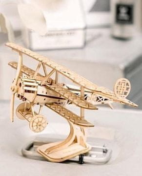 NiXiM Lesena 3D sestavljanka/Triplane