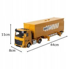 Kruzzel Interaktivni gradbeni tovornjak z žerjavom 44cm LED + zvok