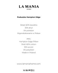 shumee Vzglavnik Hampton Edge