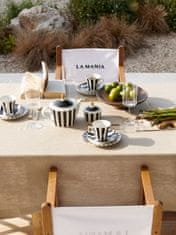 shumee Vrč s črnimi črtami