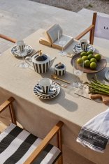 shumee Vrč s črnimi črtami