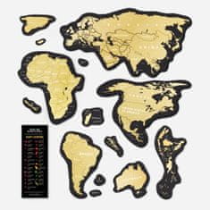 shumee Magnetni zemljevid za praskanje
