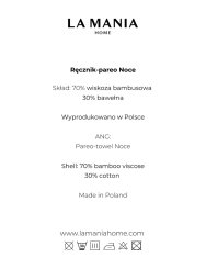 shumee Brisača - pareo Noce