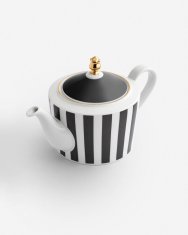 shumee Vrč s črnimi črtami