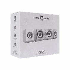 White Shark zvočniki 2.0 GSP-968 MOOD beli 
