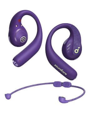 Anker Soundcore Aerofit Pro ušesne slušalke, Bluetooth, vijolične (A3871GQ1)