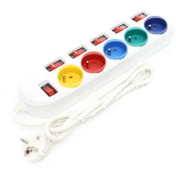 shumee Podaljšek 3m 5 vtičnic KD4001