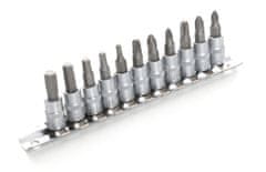 shumee 1/4" set nastavkov 11 kosov KD10240