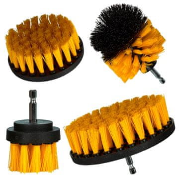 shumee Komplet ščetk za sveder - 4 kos. KD10995
