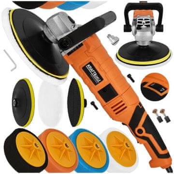 shumee ELEKTRIČNI POLIRNIK 2650W + KD3078 KIT