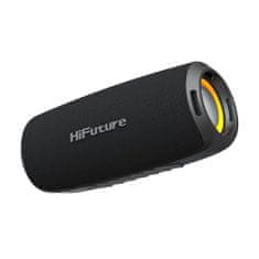 HiFuture GRAVITY prenosni zvočnik 45 W 8ur IPX7 vodoodporen, RGB osvetlitev, Bluetooth 5.3 TWS črn