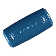 HiFuture GRAVITY prenosni zvočnik 45 W 8ur IPX7 vodoodporen, RGB osvetlitev, Bluetooth 5.3 TWS moder
