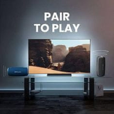 HiFuture GRAVITY prenosni zvočnik 45 W 8ur IPX7 vodoodporen, RGB osvetlitev, Bluetooth 5.3 TWS črn