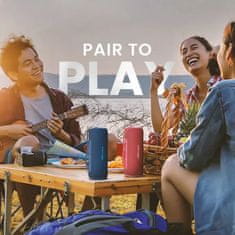 HiFuture ALPHA prenosni Bluetooth zvočnik 20W IPX7 vodoodporen, 12 h predvajanja, Bluetooth 5.3 TWS rdeč