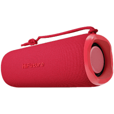 HiFuture ALPHA prenosni Bluetooth zvočnik 20W IPX7 vodoodporen, 12 h predvajanja, Bluetooth 5.3 TWS rdeč