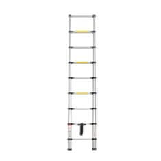 shumee Aluminijasta lestev 8 stopnic / 2,6 m / max 150 kg