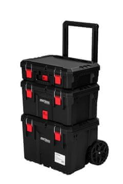 shumee VOZIČEK ZA ORODJE 3 ŠKATLE KD1077