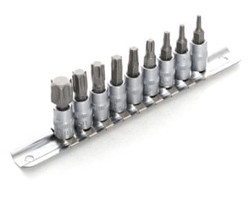 shumee 1/4" set nasadnih ključev 9 kosov KD10241