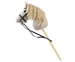 MILLY MALLY Milly Mally Hobby Plus konj na palici, svetlo siva barva