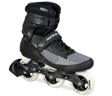 shumee Powerslide SWELL Lite 100 fitnes rolerji (črni in sivi) 42-43