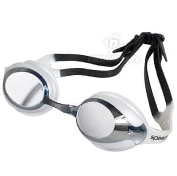 shumee Plavalna očala Speedo Merit Mirror siva/temna