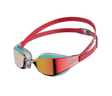 shumee Speedo HYPER ELITE Mirror plavalna očala (rdeča/zlata)