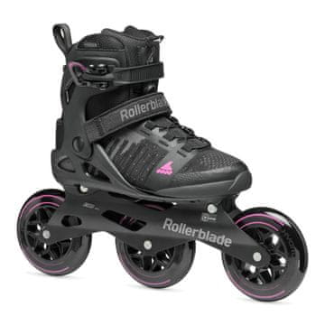 shumee Rollerblade MACROBLADE 110 3WD W black orchid ženski fitnes rolerji 39-40
