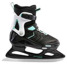 shumee Bladerunner MICRO XT ICE G Junior Adjustable Skates (Black/Light Teal) 36-40