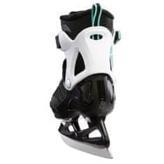 shumee Bladerunner MICRO XT ICE G Junior Adjustable Skates (Black/Light Teal) 36-40