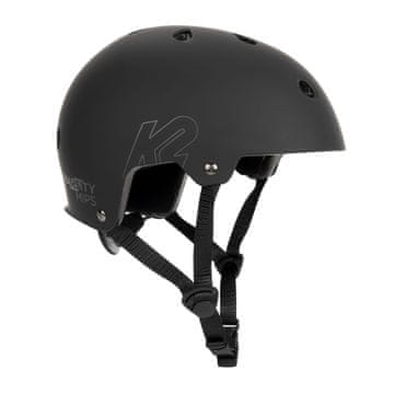 shumee K2 VARSITY MIPS črna kolesarska čelada 48-54