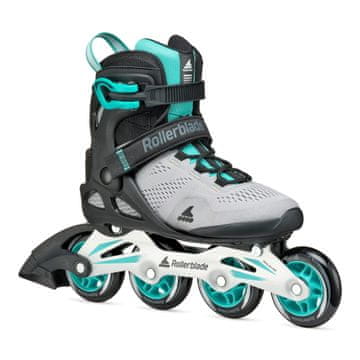 shumee Rollerblade MACROBLADE 80 W sivo teal modri ženski rekreativni rolerji 40,5-41