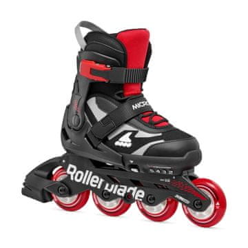 shumee Rollerblade MICROBLADE black red 28-32 nastavljivi otroški rolerji