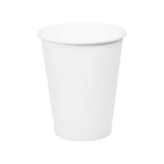 Euronova Coffee to go lonček / 240ml / 80mm / beli / 50kos